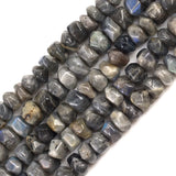 Natural Stone Oblate Cut Spacer Beads for Jewelry Making DIY