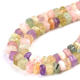 Natural Stone Oblate Cut Spacer Beads for Jewelry Making DIY