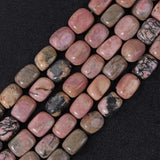 Square Shape Natural Stone Beads for Jewelry Making DIY Bracelet