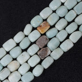 Square Shape Natural Stone Beads for Jewelry Making DIY Bracelet