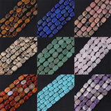 Square Shape Natural Stone Beads for Jewelry Making DIY Bracelet