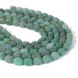 Square Shape Natural Stone Beads for Jewelry Making DIY Bracelet