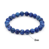 Natural Stone Beads Elastic Bracelet Friendship Gift