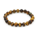 Natural Stone Beads Elastic Bracelet Friendship Gift
