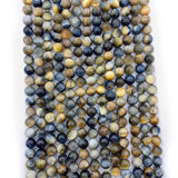 Tiger Eye Yellow 8mm Round Natural Stone Beads for DIY Jewelry