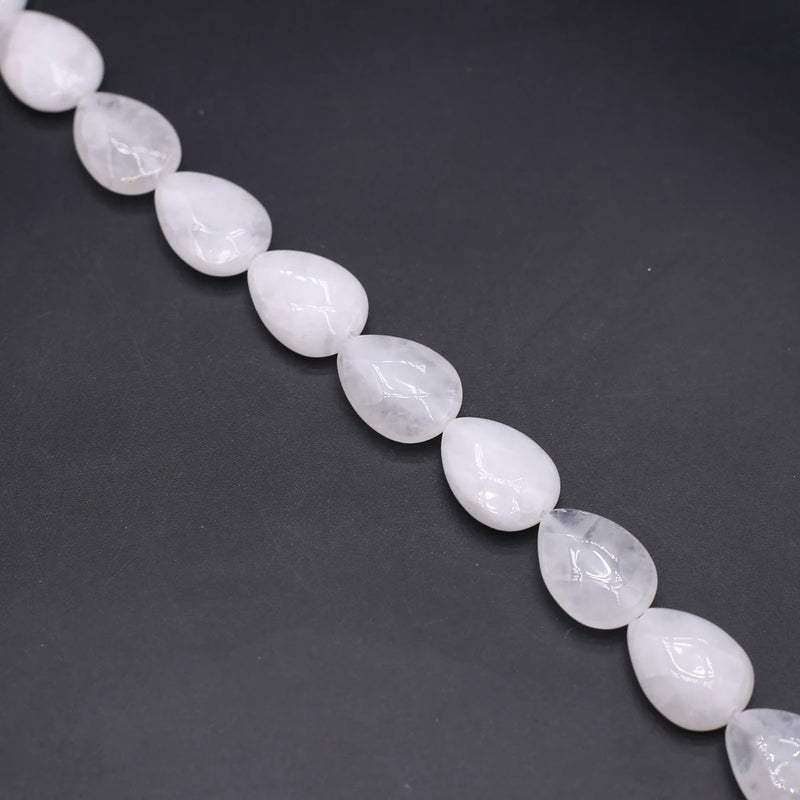 Natural Stone Beads Water Drop Spacer Bead for Jewelry Making