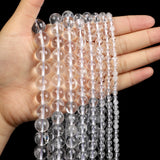 Natural Stone Beads Charms Round Loose Beads for Jewelry Making 4/6/8/10/12 MM