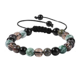 Stone Beads Woven Bracelet Charm Bangle Preppy Rings