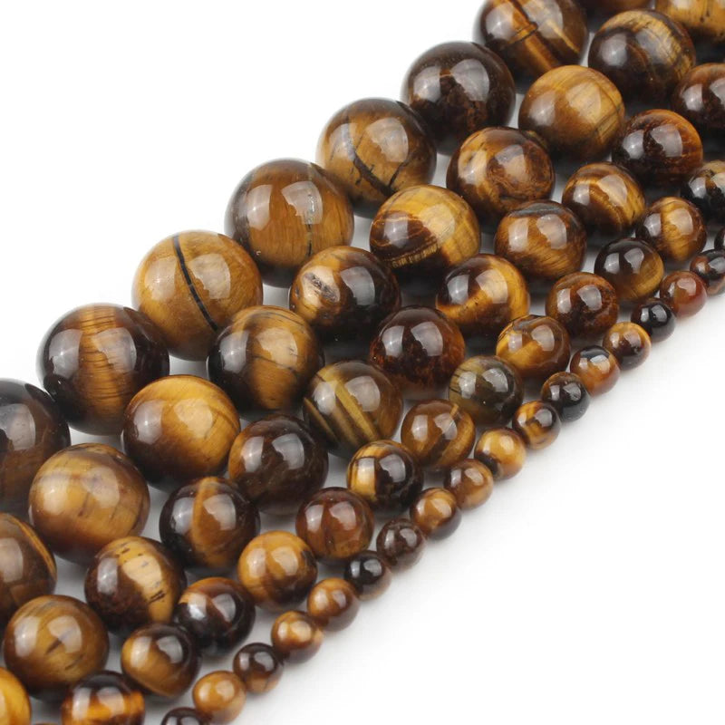 Yellow Jades Agates Hematite Round Loose Beads for Jewelry Making