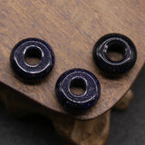 Natural Stone Abacus Shape Loose Bead for DIY Jewelry 7x14mm