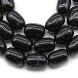 Natural Stone Agates Beads Drum Barrel Shape Loose Spacer Beads