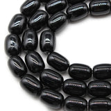 Natural Stone Agates Beads Drum Barrel Shape Loose Spacer Beads