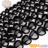 Natural Stone Agates Heart Bead 15 inch Strand DIY Jewelry Making 12-18mm