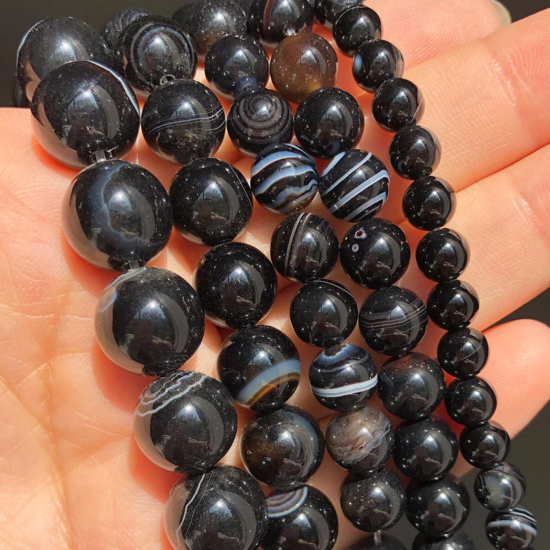 Natural Stone Agates Hematite Cat Eye Labradorite Jaspers Loose Beads