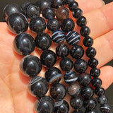 Natural Stone Agates Hematite Cat Eye Labradorite Jaspers Loose Beads