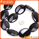 Agate Oval Bead 15 Inch Strand for Jewelry Making
