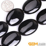 Agate Oval Bead 15 Inch Strand for Jewelry Making