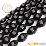 Natural Stone Agates Twist Bead 15 Inch Strand for Bracelet