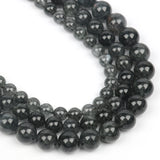 Natural Stone Biotite Round Beads 6 8 10mm 15' DIY Jewelry Making