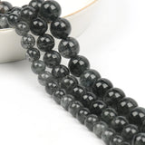 Natural Stone Biotite Round Beads 6 8 10mm 15' DIY Jewelry Making