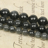 Natural Stone Biotite Round Beads 6 8 10mm 15' DIY Jewelry Making