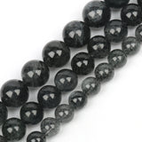 Natural Stone Biotite Round Beads 6 8 10mm 15' DIY Jewelry Making
