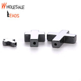 Cross Hematite Beads for Jewelry Making 6x8mm/8x10mm/10x14mm/14x17mm