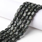 Green Polar Jades Square Beads 8x12MM for DIY Jewelry Making