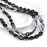 Natural Stone Hematite Beads for Jewelry Making DIY Necklace