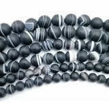 Agate Round Loose Beads 6/8/10/12/14mm DIY Bracelet Jewelry