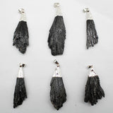 Tourmaline Pendant Irregular Shape for Diy Necklace Earrings
