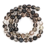 Watermelon Tourmaline Charm Round Beads Strand 4-12MM