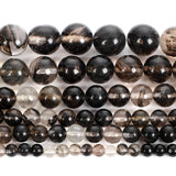 Watermelon Tourmaline Charm Round Beads Strand 4-12MM