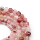 Natural Stone Blood Red Persian Jade Beads 4-12mm Round Spacer Beads