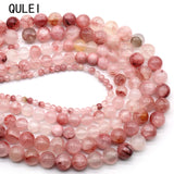 Natural Stone Blood Red Persian Jade Beads 4-12mm Round Spacer Beads