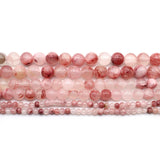 Natural Stone Blood Red Persian Jade Beads 4-12mm Round Spacer Beads