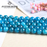 Apatite Beads Round Loose Spacer Gem Bead for Jewelry Making