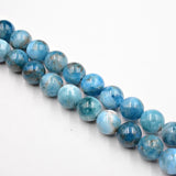 Apatite Round Beads for Jewelry Making 4-12mm