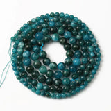 Apatite Round Loose Spacer Beads DIY Jewelry Making 15''Inches 6 8 10mm