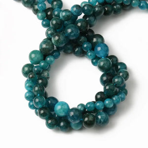 Apatite Round Loose Spacer Beads DIY Jewelry Making 15''Inches 6 8 10mm
