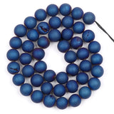 Druzy Agates Beads Round 6-12MM for Jewelry Making