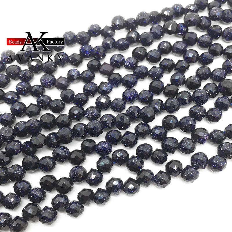 Natural Stone Sandstone Beads 6MM
