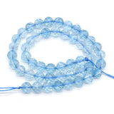 Topazs Quartz Beads Faceted Round Scattered Beads 14''