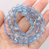 Topazs Quartz Beads Faceted Round Scattered Beads 14''