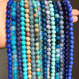 Round Beads Natural Stone DIY Bracelet Accessory