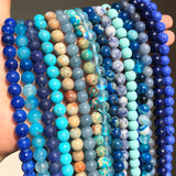 Round Beads Natural Stone DIY Bracelet Accessory
