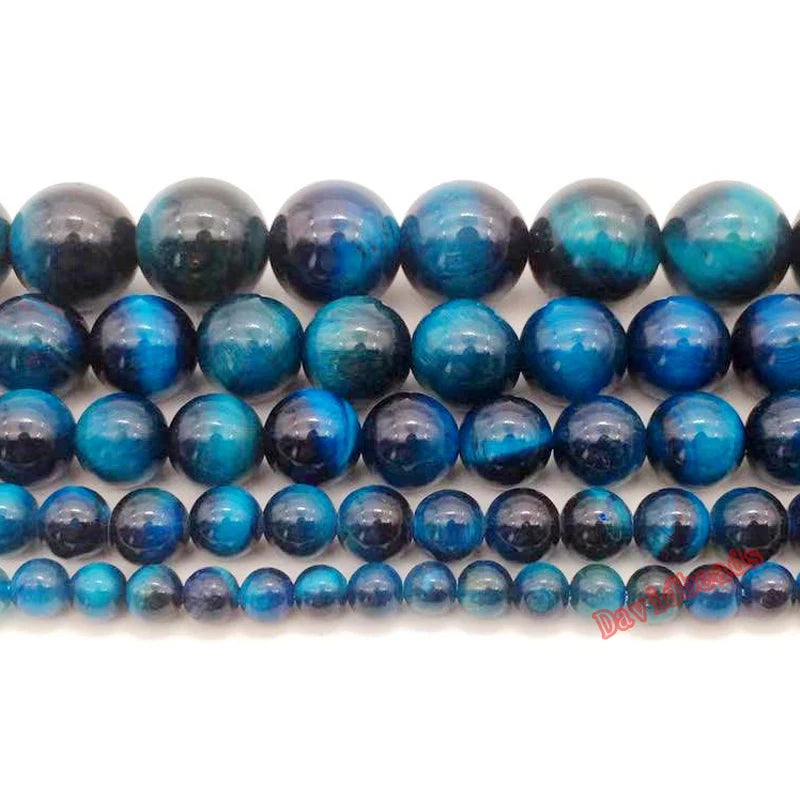 Zircon Tiger Eye Round Beads 4-12MM DIY Jewelry Making