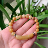 Natural Stone Bracelet Agates Fluorite Amethysts Pink