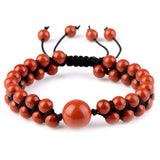 Agate Tiger Eyes Braided Bracelet for Men Women