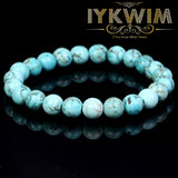 Turquoise Bead Bracelet Men Women Magnetic Health Protection 6 8 10mm